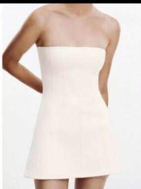 Zara | Dresses | Zara Knit Bandeau Dress | Poshmark